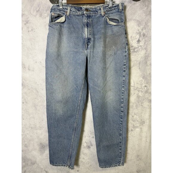 Vintage Levis 550 Jeans Orange Tab Denim Mens 38x32 - Picture 1 of 14